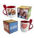 Set de Taza Personalizada 13 oz con Cuchara + Caja MDF con Acrílico – Regalos Únicos y Personalizados